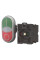 Кнопка подвійна M22-DDL-GR-X1/X0/K11/230-W EATON