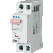 Автоматичний вимикач 1п+N 2A PL7-C2/1N 10kA EATON