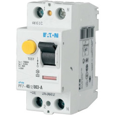Диференційне реле 2п 25A PF7-25/2/003-А-DE 30mA EATON
