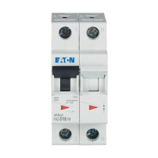 Автоматичний вимикач 1п+N 16А FAZ-D16/1N 15кА EATON