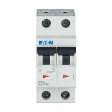 Автоматичний вимикач 2п 10А FAZ-C10/2 10кА EATON