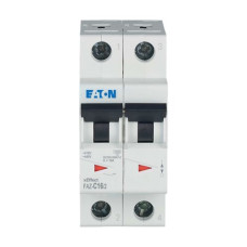 Автоматичний вимикач 2п 16А FAZ-C16/2 15кА EATON