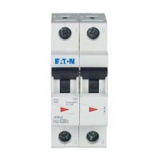 Автоматичний вимикач 2п 25А FAZ-C25/2 15кА EATON