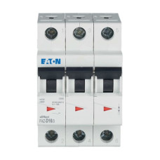 Автоматичний вимикач 3п 16А FAZ-D16/3 15кА EATON