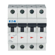 Автоматичний вимикач 4п 4А FAZ-C4/4 10кА EATON