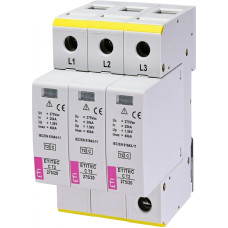 Обмежувач перенапруги ETITEC C T2 275/20 (3+0) 3p ETI
