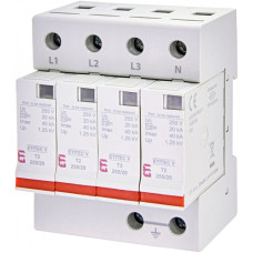 Обмежувач перенапруги ETITEC V T2 255/20 (4+0) ETI