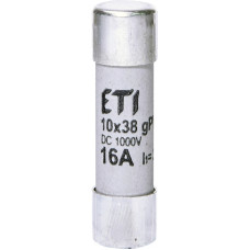 Запобіжник CH 10x38 gPV 16A 1000V (30kA) ETI