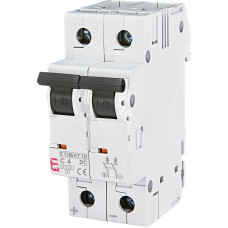 Автоматичний вимикач ETIMAT 10 DC 2p C 4A (6 kA) ETI