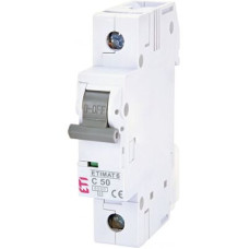Автоматичний вимикач ETIMAT 6 1p C 50А (6 kA) ETI