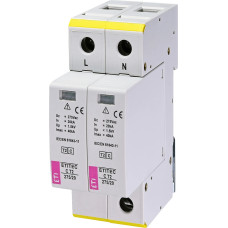 Обмежувач перенапруги ETITEC C T2 275/20 (2+0) 2p ETI