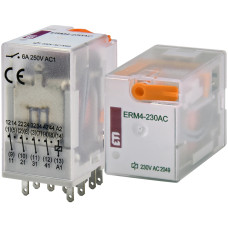 Реле електромеханічне ERM4-230ACL 4p ETI