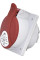 Розетка вбудована (силовий роз'єм) EE-3253 IP54 (32A, 400V, 3P+N+PE) ETI