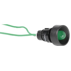 Лампа сигнальна LS LED 10 G 230 (10мм, 230V AC, зелена) ETI