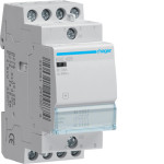 Контактор Hager 25A, 4НВ, 230В (ESC425)