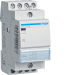 Контактор безшумний Hager 25A, 4НЗ, 230В (ESC426S)