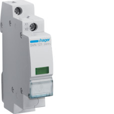 Індикатор Hager LED 230В, зелений (SVN121)