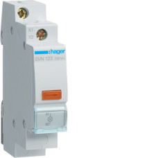 Індикатор Hager LED 230В, жовтий (SVN123)
