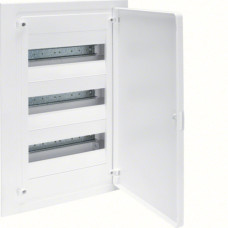 Щит Hager для внутрішньої установки з білими дверцятами на 36 модулів (3х12), GOLF (VF312PD)