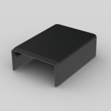 Заглушка 40x20 FB чорний Kopos