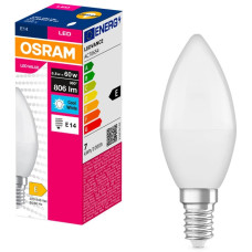 Лампа LED Osram CL B 6.8W/840 FR E14 Value 60