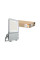 Прожектор LED FL ASYM PFM 100W/4000K 55°x110° BK IP66 LEDVANCE
