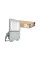 Прожектор LED FL ASYM PFM 50W/4000K 45X140 BK IP66 LEDVANCE