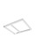 Рамка для накладного монтажу PL 600х600 SURFACE MOUNT KIT H75 Ledvance 4х1