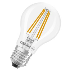 Лампа LED OSRAM CL A60 5.9W/827 230V FIL E27 6X1