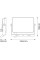 Прожектор LED FL LUX 20W 865 IP65 BK EUE OSRAM