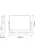 Прожектор LED FL LUX 30W 865 IP65 BK EUE OSRAM