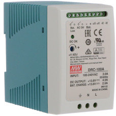 Блок живлення UPS 100W MEANWELL DRC-100A IP31