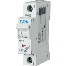Автоматичний вимикач 1п 0.5A PL7-C0.5/1 10kA EATON