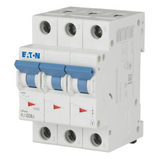 Автоматичний вимикач 3п 20A PL7-D20/3 10kA EATON